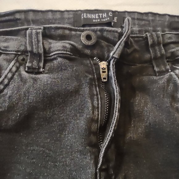 KENNETH COLE black men's slim fit stretch jeans - Picture 3 of 11